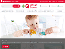 Tablet Screenshot of masqueglobosilusiones.com